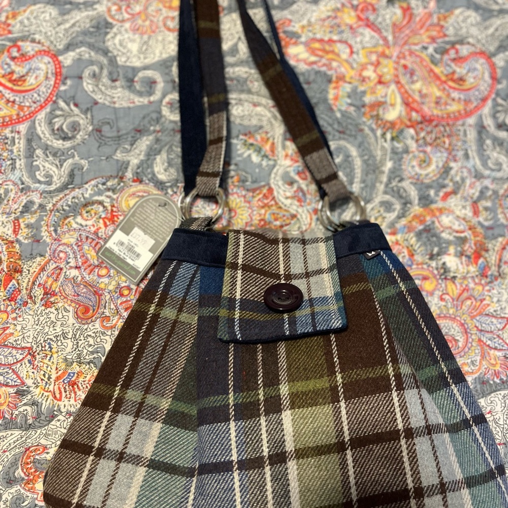 Plaid Shoulder Bag